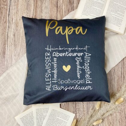 Kissenhülle Papa Vatertag