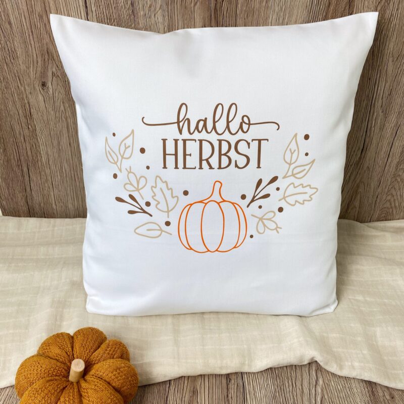 Kissenhülle Hallo Herbst